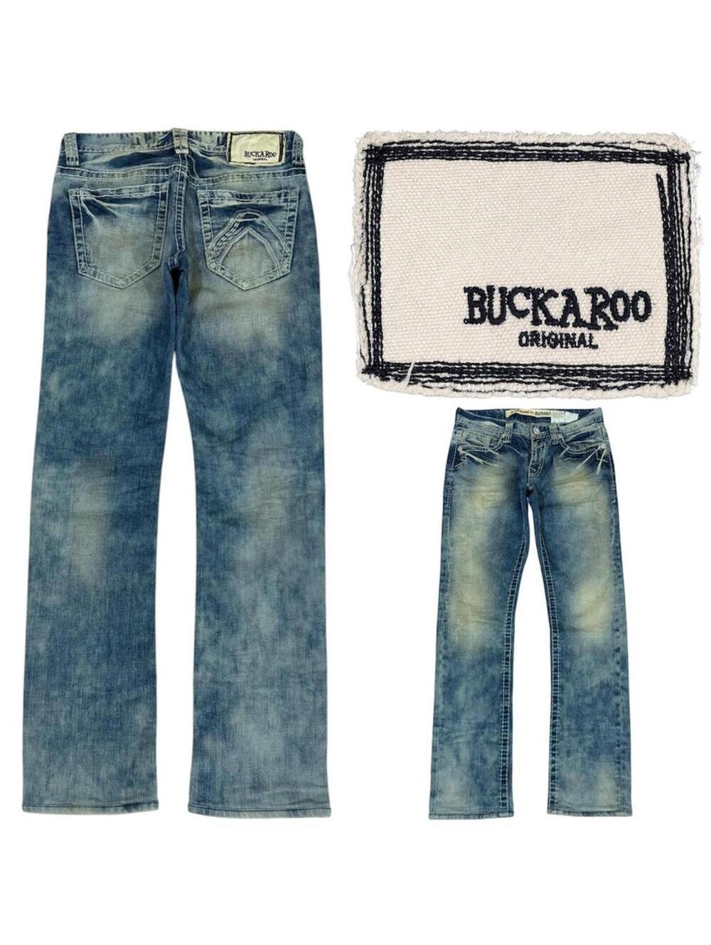 Vintage Buckaroo light wash denim jeans